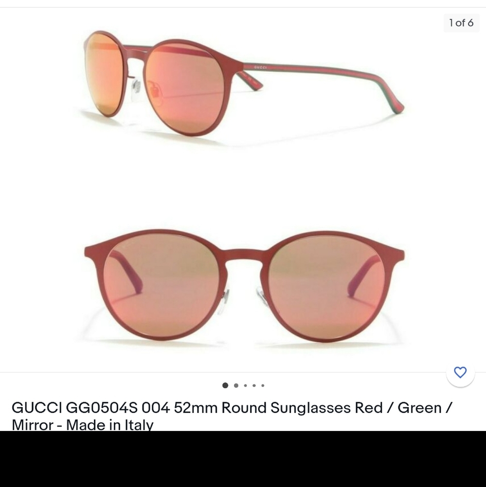Red Gucci Sunglasses
